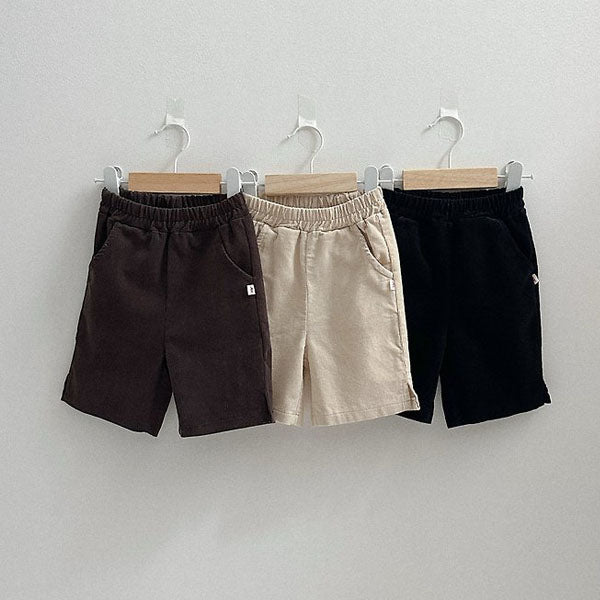 Corduroy Capri Pants [minirobe]（2026AW） 1