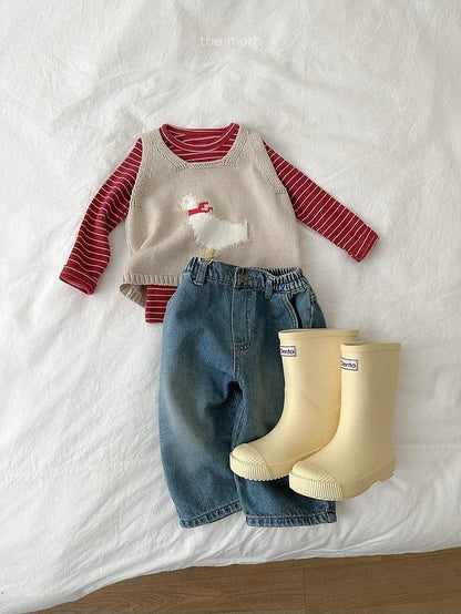 Round Neck Long Sleeve Tee [minirobe]（2026AW） 9