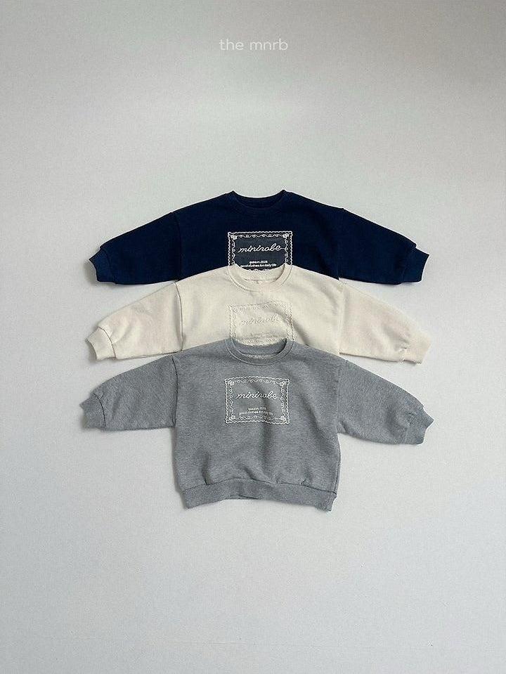 Lace Sweatshirt [minirobe]（2026AW） 3
