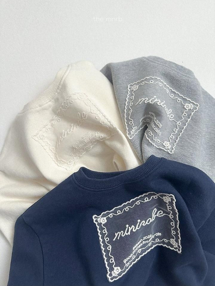 Lace Sweatshirt [minirobe]（2026AW） 4