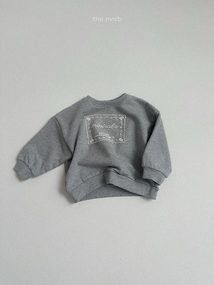 Lace Sweatshirt [minirobe]（2026AW） 7