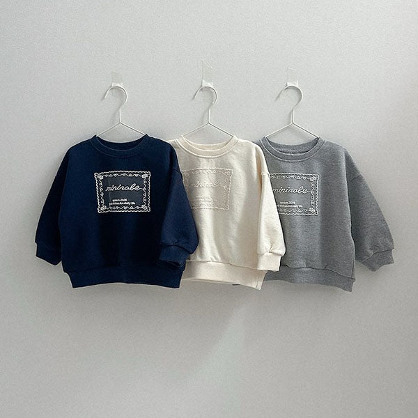 Lace Sweatshirt [minirobe]（2026AW） 1