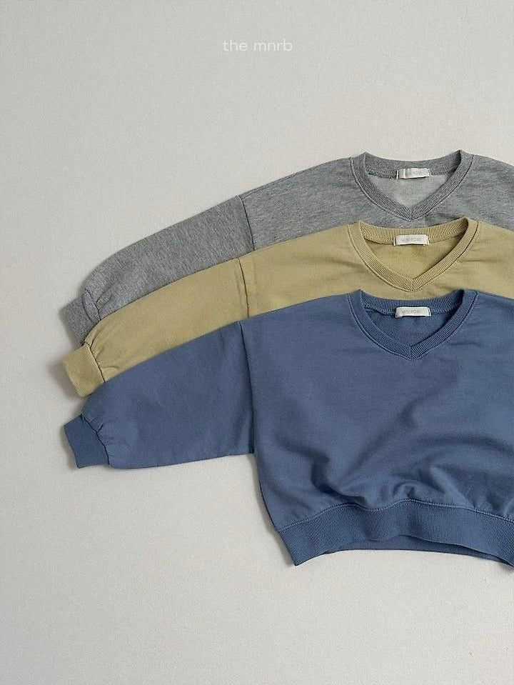 Low V-Neck Sweatshirt [minirobe]（2026AW） 3
