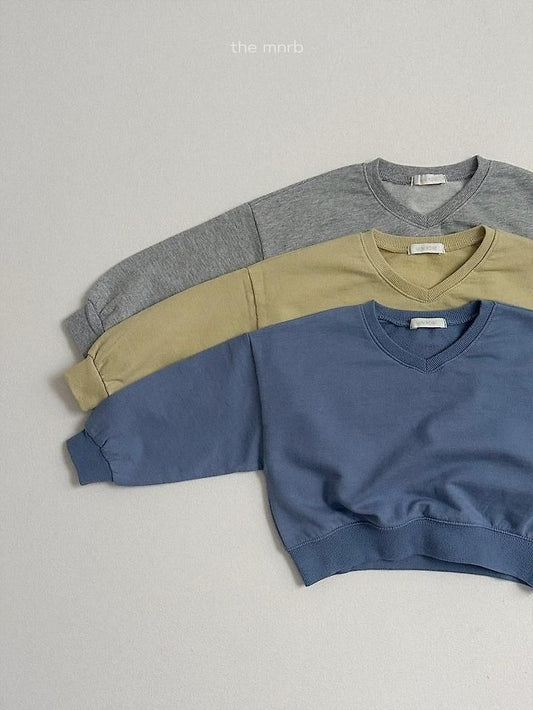 Low V-Neck Sweatshirt [minirobe]（2026AW） 3