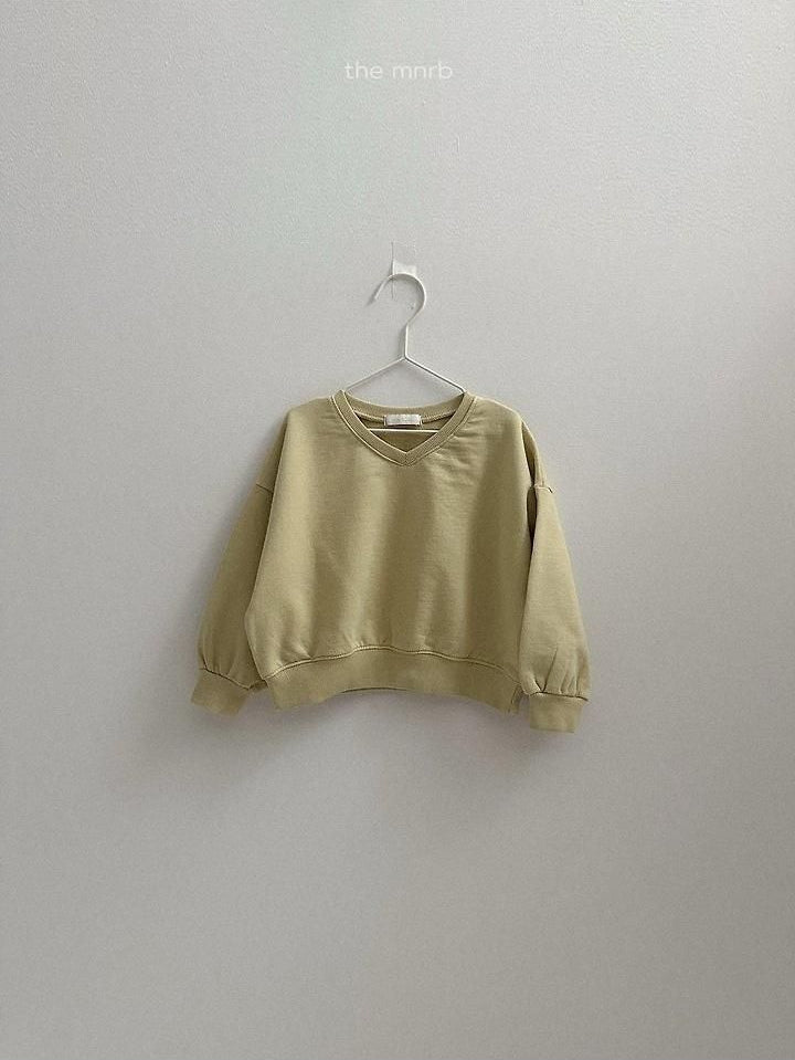 Low V-Neck Sweatshirt [minirobe]（2026AW） 4