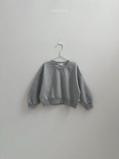 Low V-Neck Sweatshirt [minirobe]（2026AW） 5