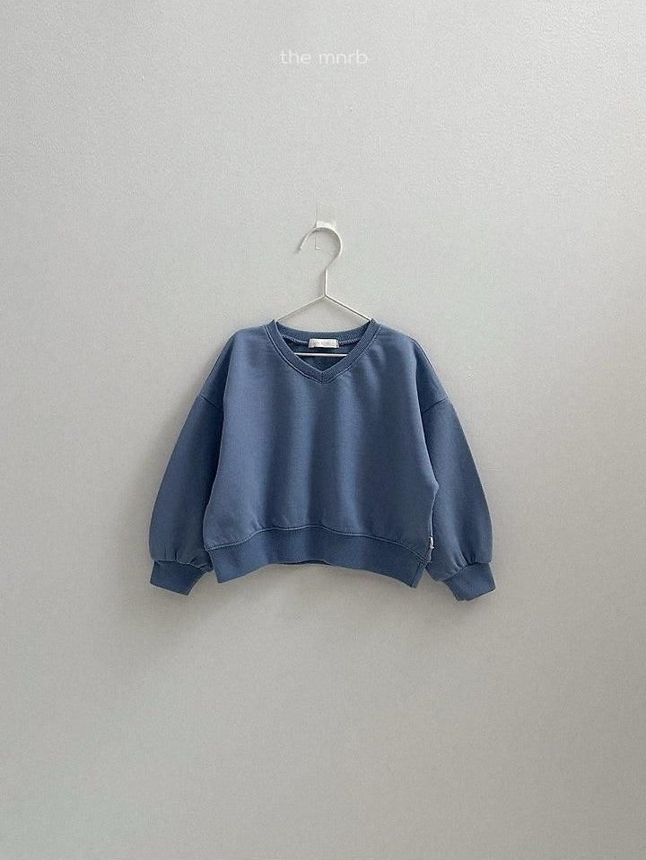 Low V-Neck Sweatshirt [minirobe]（2026AW） 6