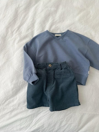 Low V-Neck Sweatshirt [minirobe]（2026AW） 11