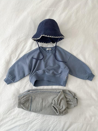 Low V-Neck Sweatshirt [minirobe]（2026AW） 13