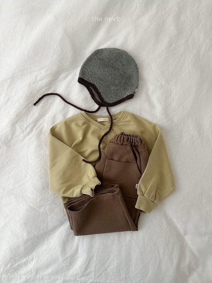 Low V-Neck Sweatshirt [minirobe]（2026AW） 16