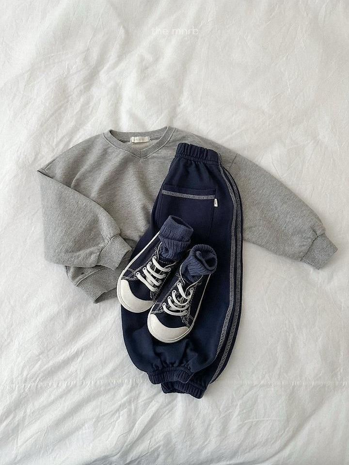 Low V-Neck Sweatshirt [minirobe]（2026AW） 20