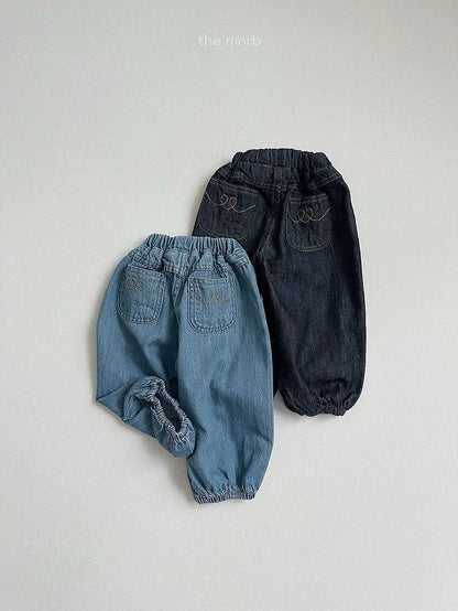 Stitch Denim Jogger [minirobe]（2026AW） 2