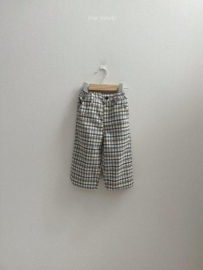 Adele Check Pants [minirobe]（2026AW） 2