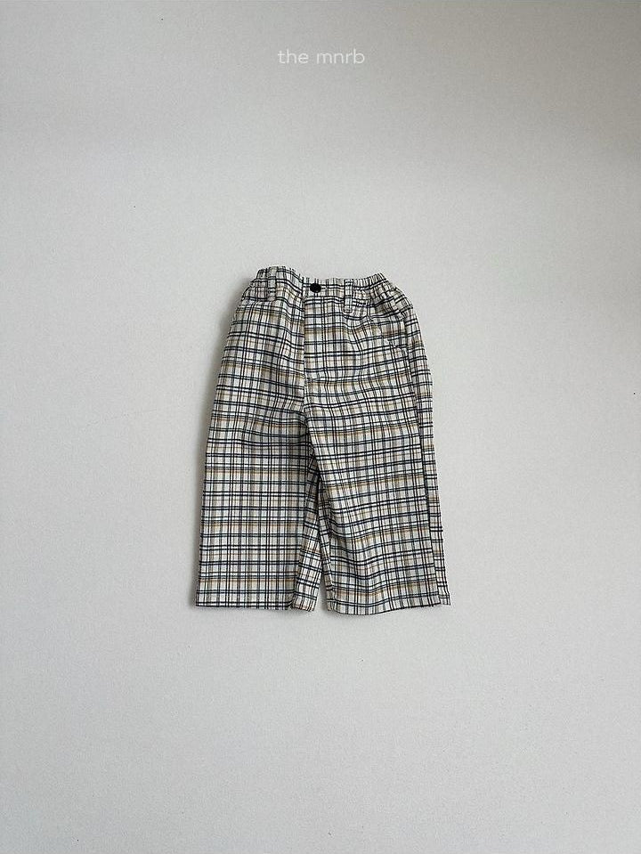 Adele Check Pants [minirobe]（2026AW） 5