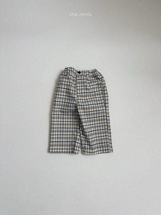 Adele Check Pants [minirobe]（2026AW） 5