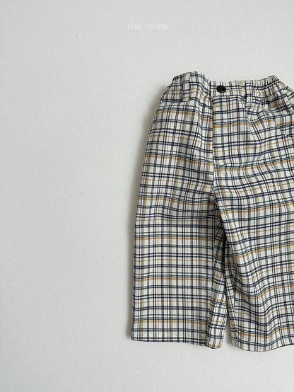 Adele Check Pants [minirobe]（2026AW） 6