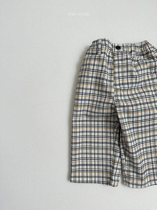 Adele Check Pants [minirobe]（2026AW） 6