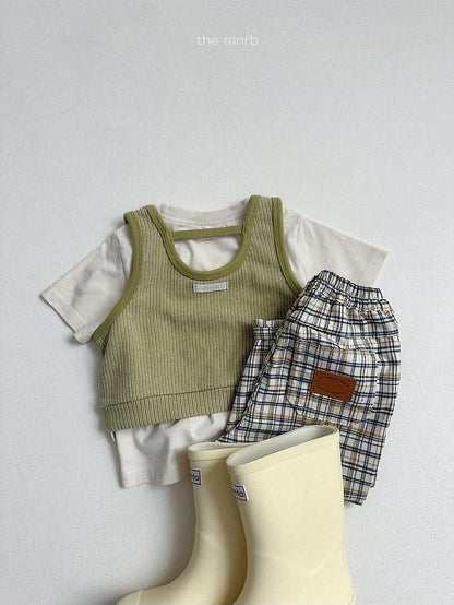 Adele Check Pants [minirobe]（2026AW） 7
