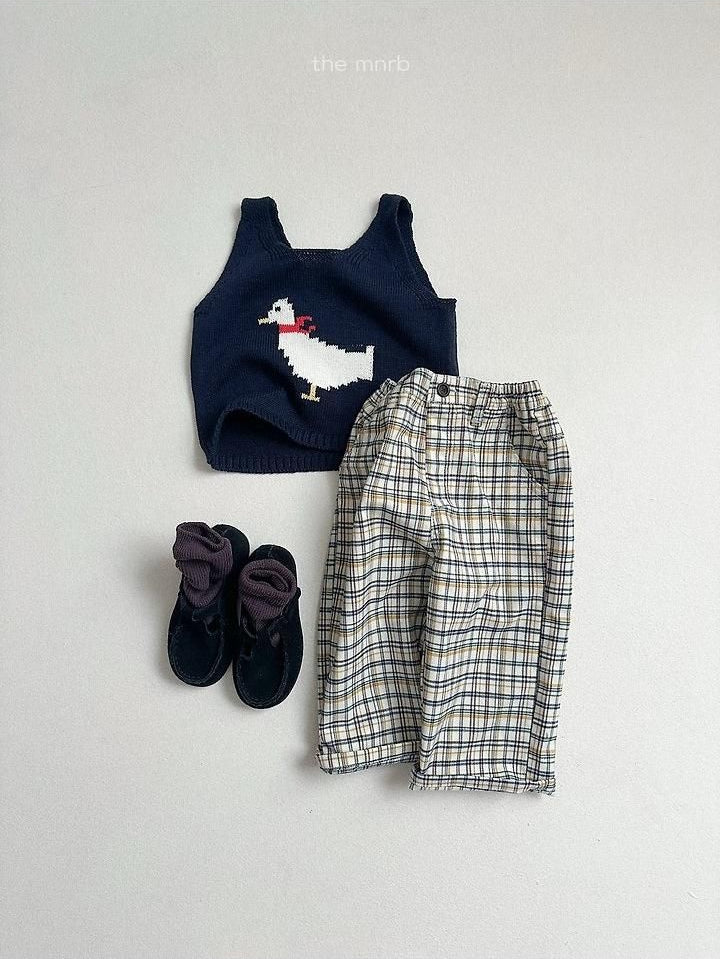 Adele Check Pants [minirobe]（2026AW） 11