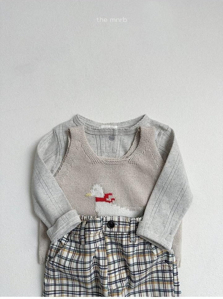 Adele Check Pants [minirobe]（2026AW） 12