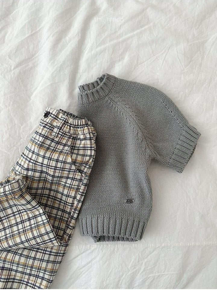 Adele Check Pants [minirobe]（2026AW） 16