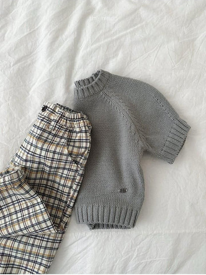 Adele Check Pants [minirobe]（2026AW） 16