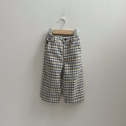 Adele Check Pants [minirobe]（2026AW） 1