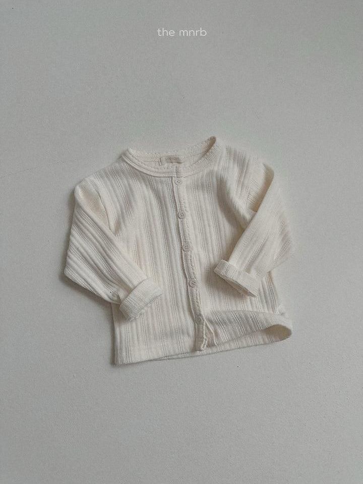 Eyelet Cardigan [minirobe]（2026AW） 5