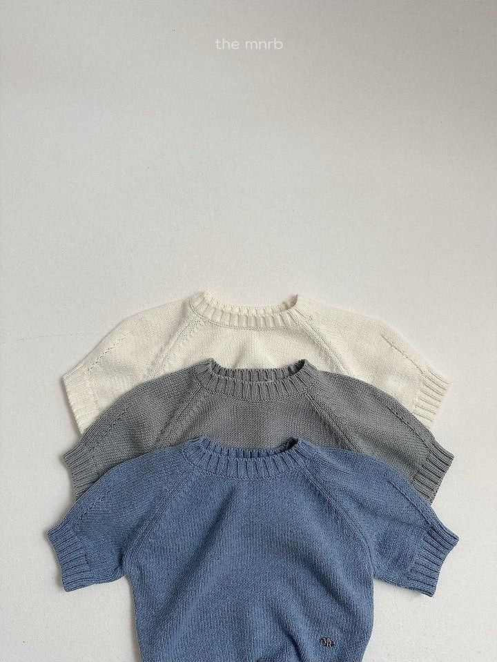 Emblem Three-Quarter Knit [minirobe]（2026AW） 3