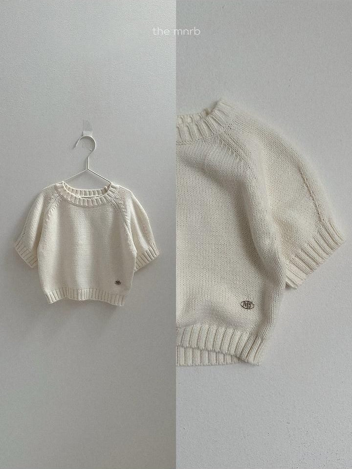 Emblem Three-Quarter Knit [minirobe]（2026AW） 6