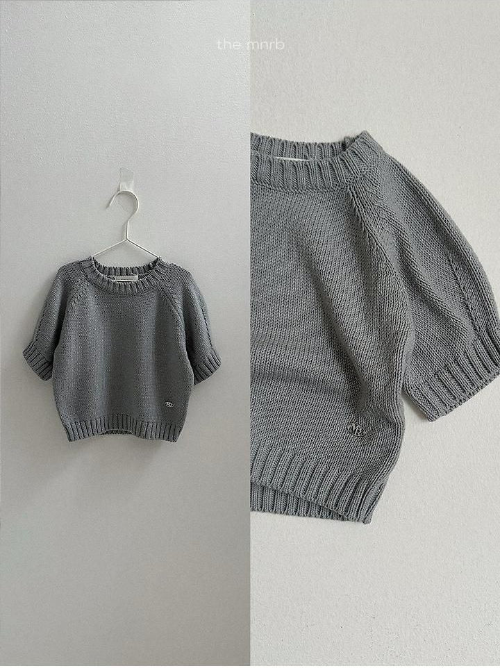 Emblem Three-Quarter Knit [minirobe]（2026AW） 8