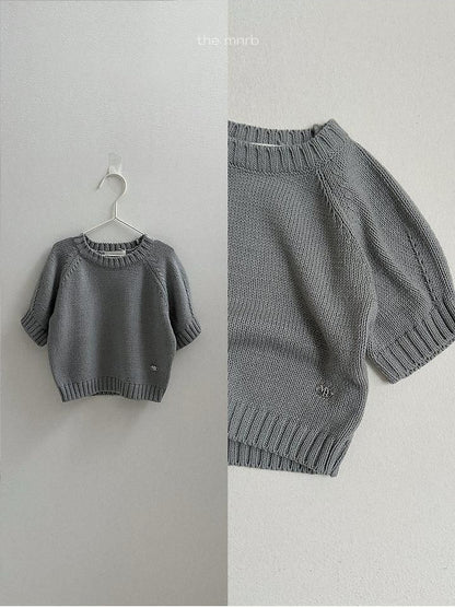 Emblem Three-Quarter Knit [minirobe]（2026AW） 8