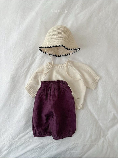 Emblem Three-Quarter Knit [minirobe]（2026AW） 15