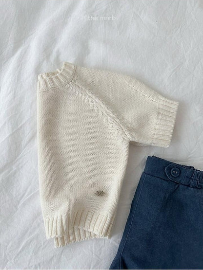 Emblem Three-Quarter Knit [minirobe]（2026AW） 16