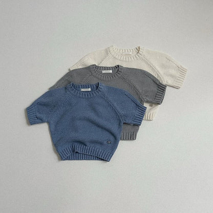 Emblem Three-Quarter Knit [minirobe]（2026AW） 1