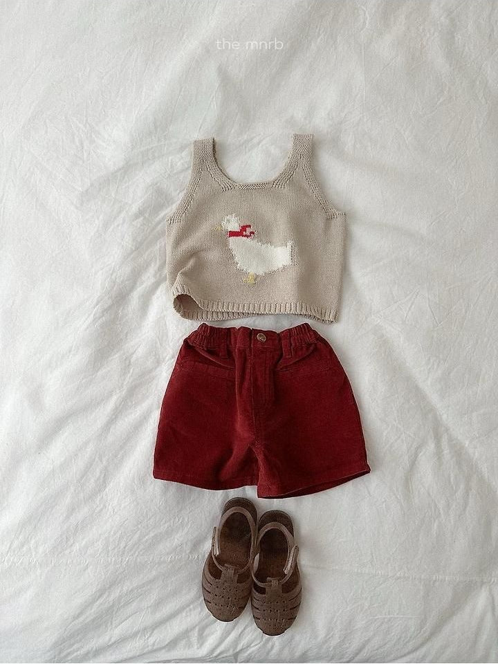 Duck Vest [minirobe]（2026AW） 9