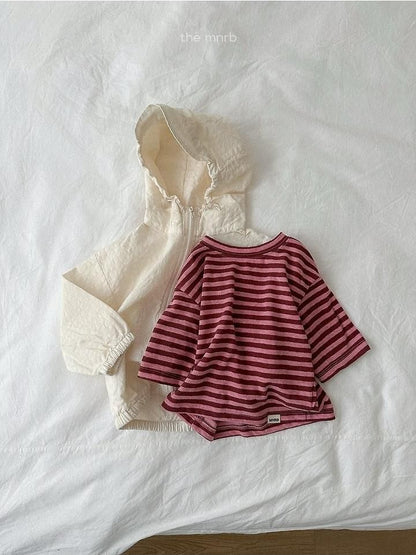 Cozy Three-Quarter Tee [minirobe]（2026AW） 11