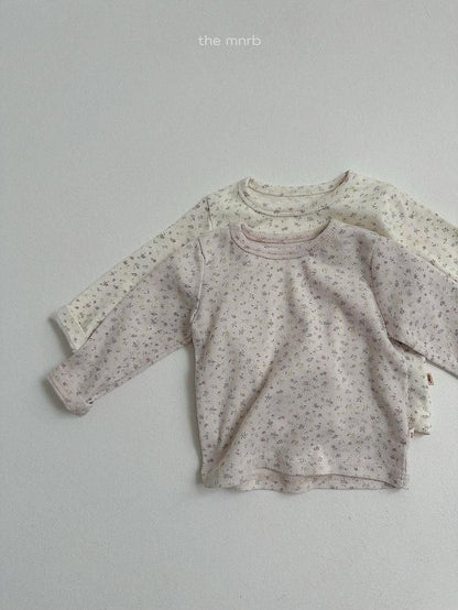 Cotton Eyelet Long Sleeve Tee [minirobe]（2026AW） 4
