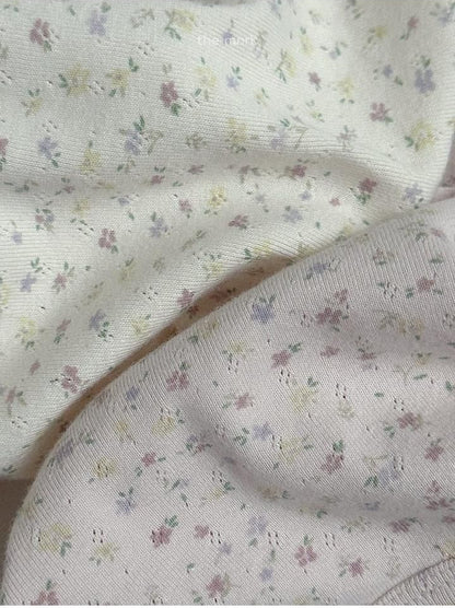 Cotton Eyelet Long Sleeve Tee [minirobe]（2026AW） 7