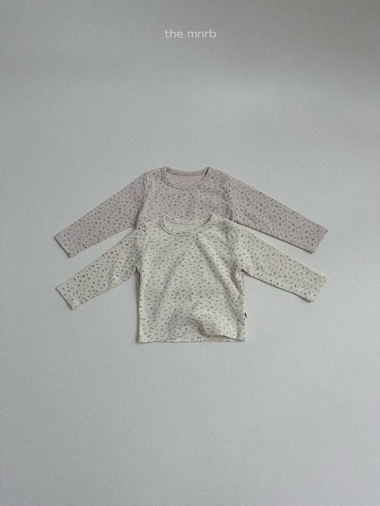 Cotton Eyelet Long Sleeve Tee [minirobe]（2026AW） 8