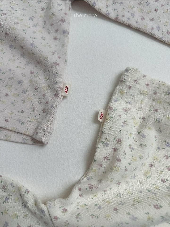 Cotton Eyelet Long Sleeve Tee [minirobe]（2026AW） 11
