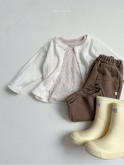 Cotton Eyelet Long Sleeve Tee [minirobe]（2026AW） 12