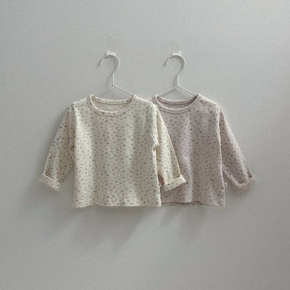 Cotton Eyelet Long Sleeve Tee [minirobe]（2026AW） 1