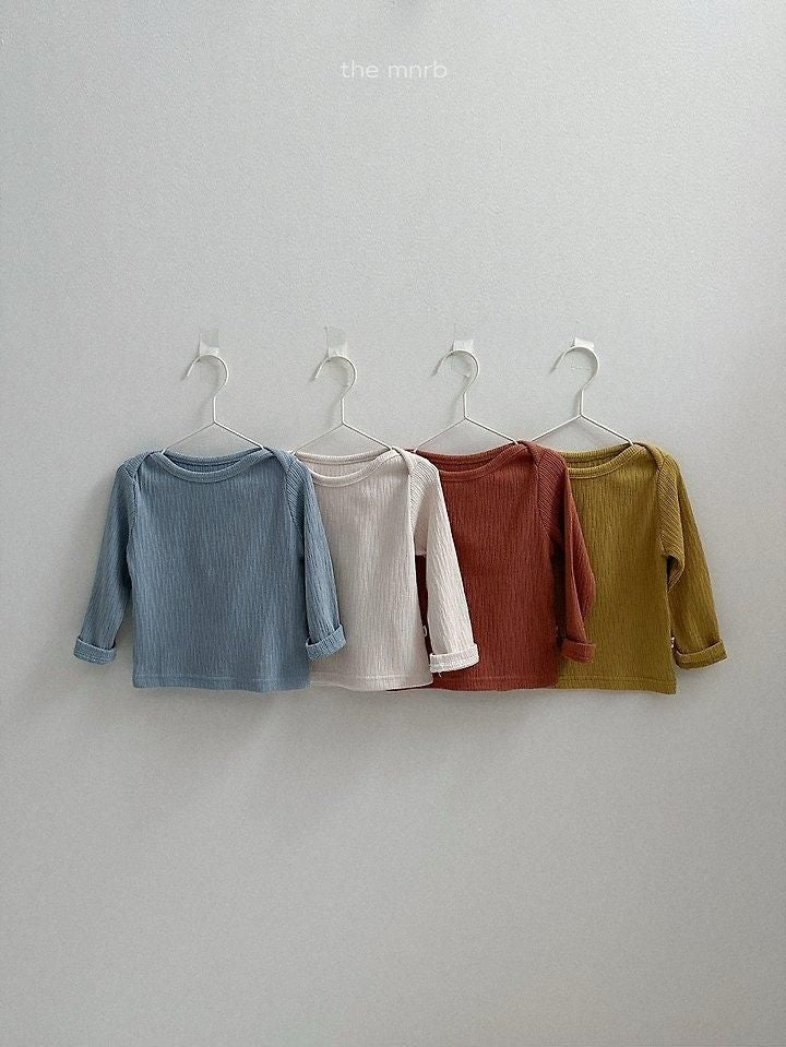 Critic Ribbed Tee [minirobe]（2026AW） 2