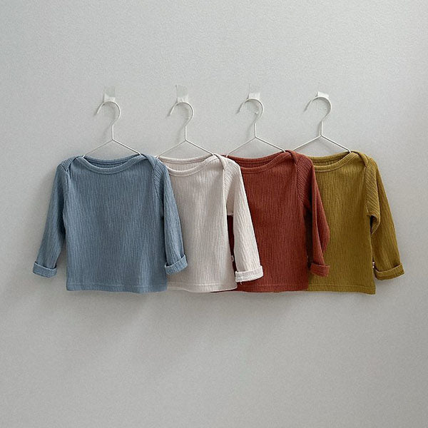 Critic Ribbed Tee [minirobe]（2026AW） 1