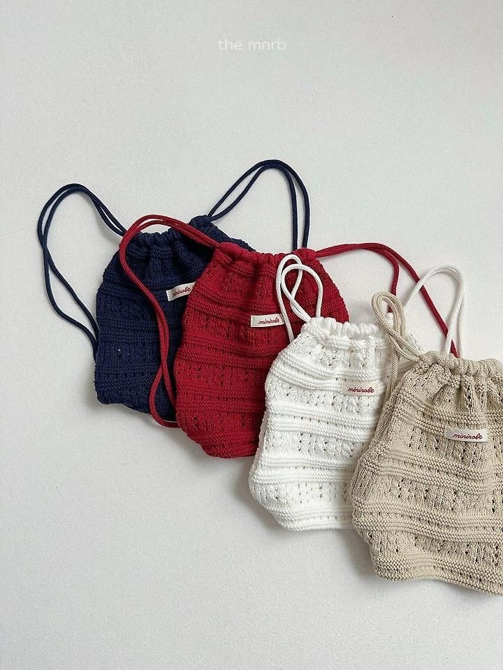 Crochet Knit Bag [minirobe]（2026AW） 3