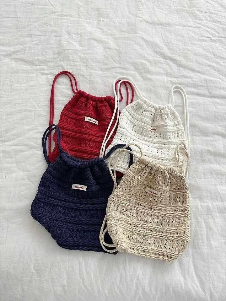 Crochet Knit Bag [minirobe]（2026AW） 7