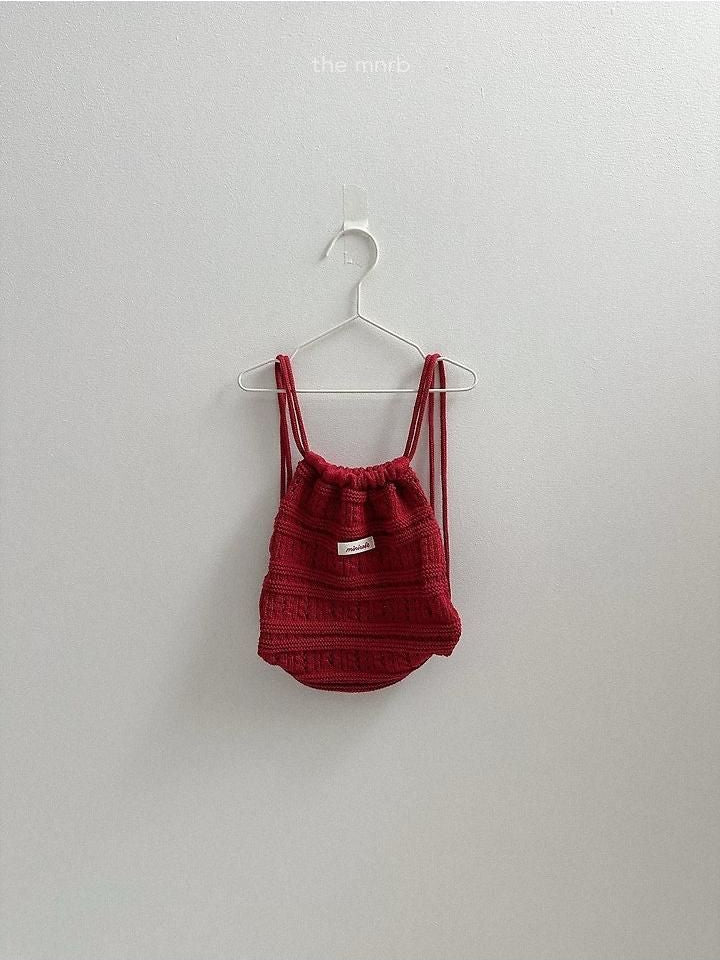 Crochet Knit Bag [minirobe]（2026AW） 11