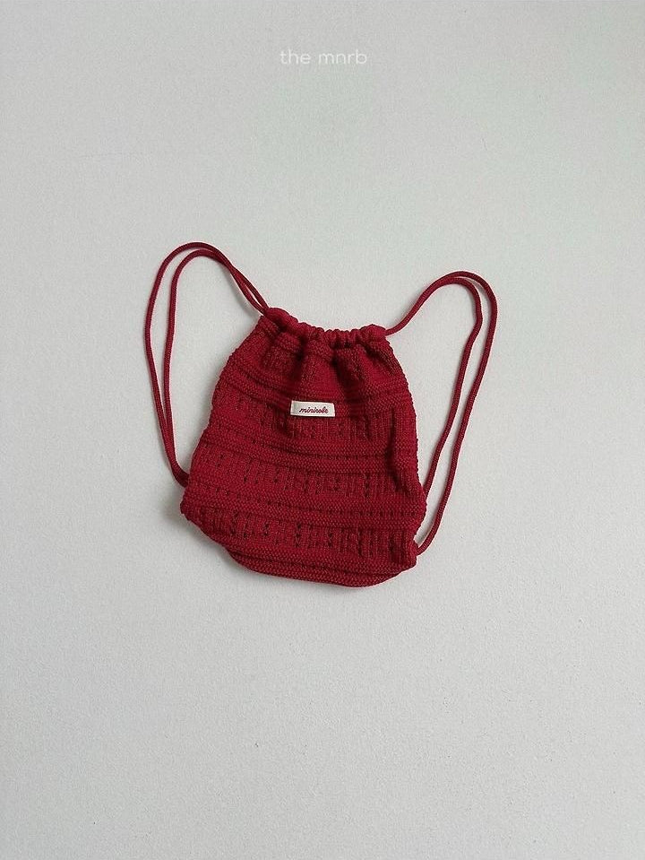 Crochet Knit Bag [minirobe]（2026AW） 15