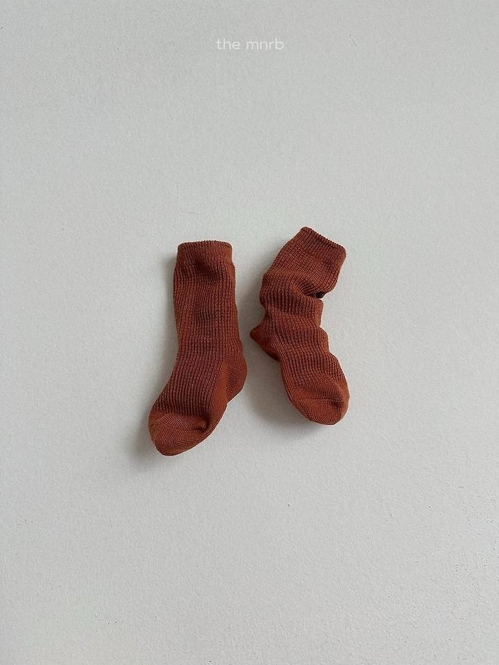 Basic Waffle Socks [minirobe]（2026AW） 8